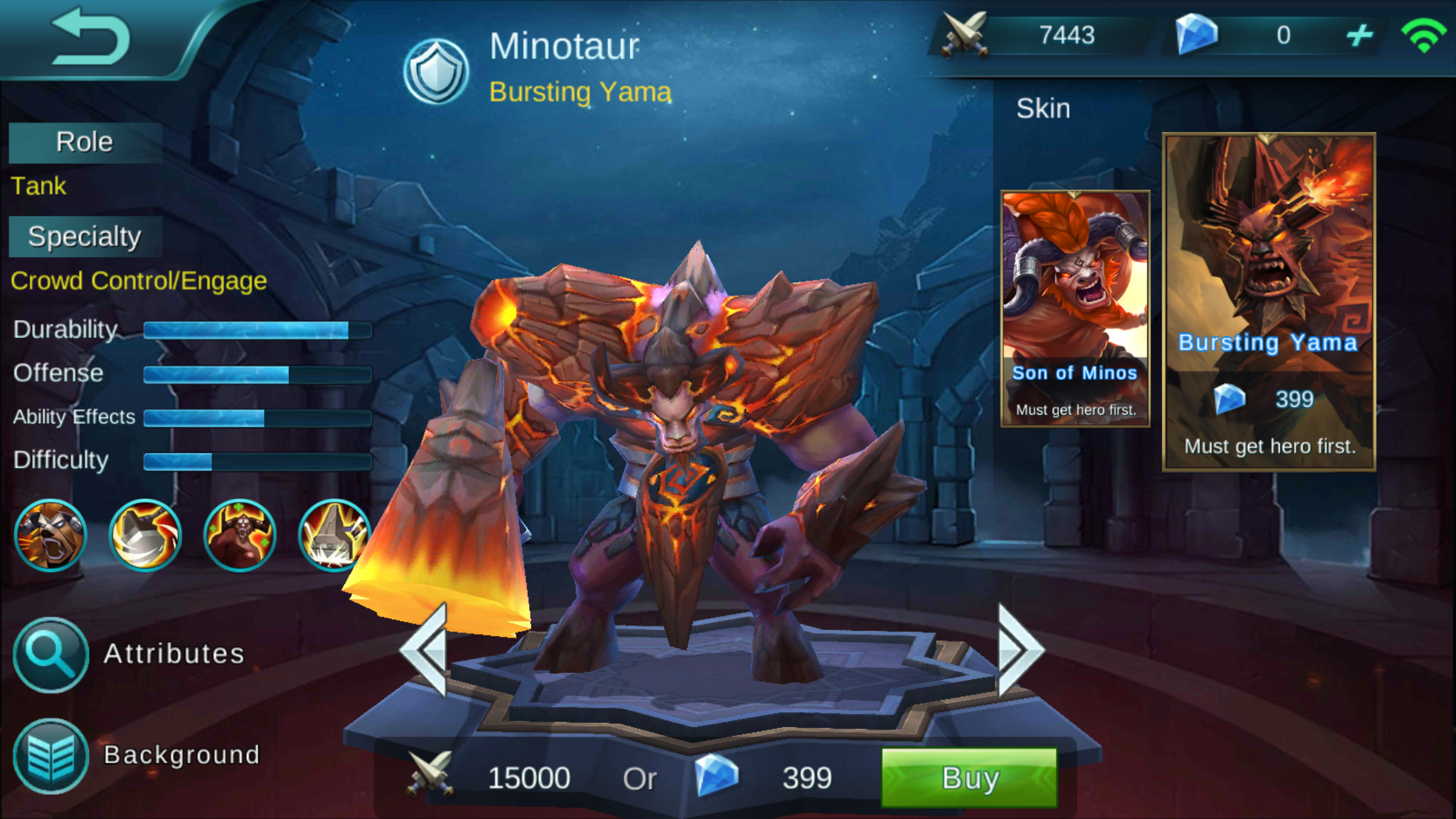 Minotaur Son Of Minos Review Mobile Legends Bang Bang Online
