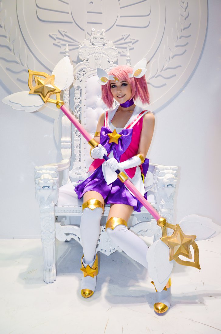 cosplay lux of League legends