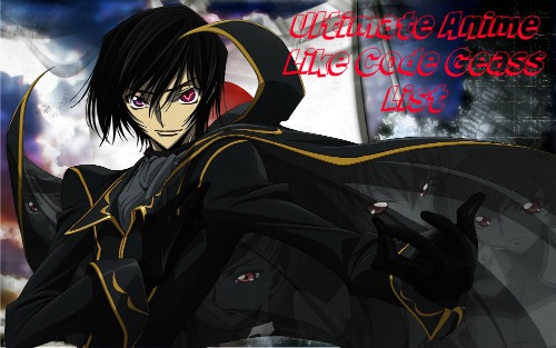 Anime comme Code Geass