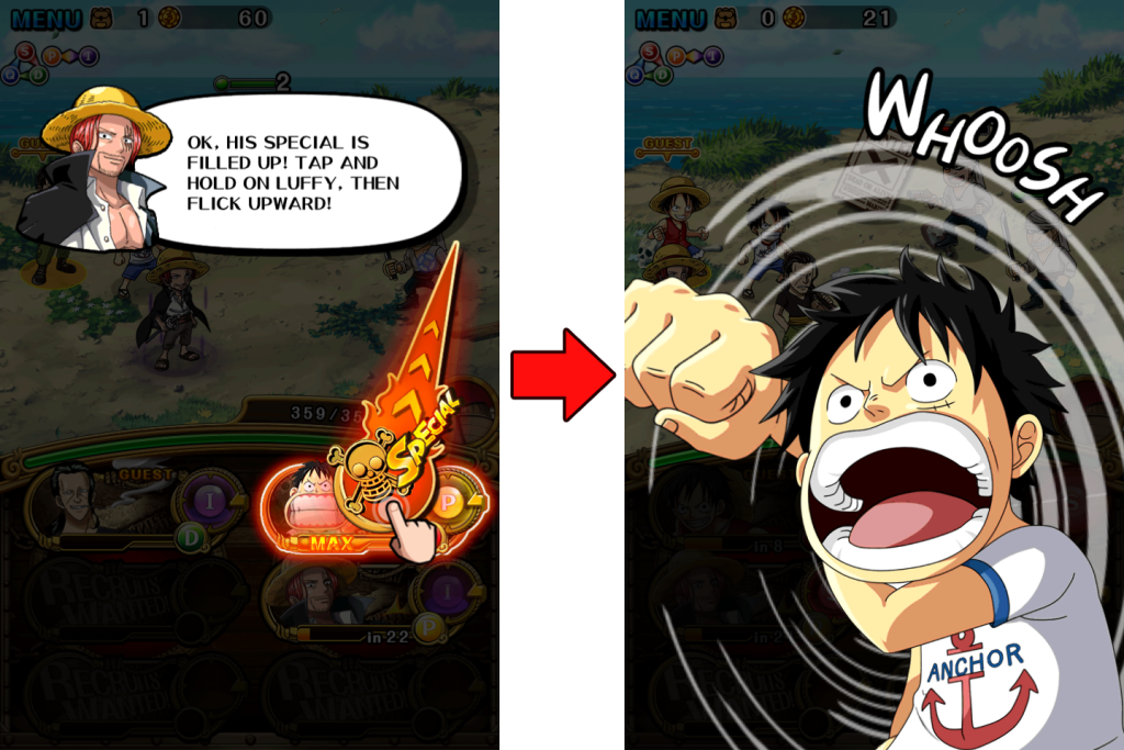 Special Attacks OPTC