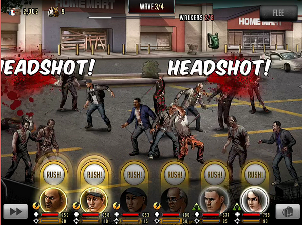 TWD Road to Survival Headshot