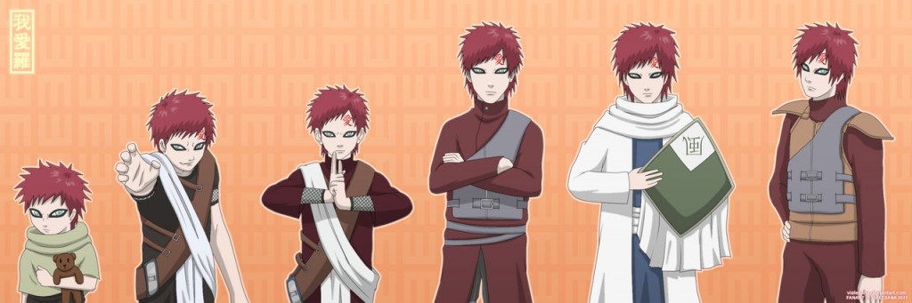 Gaara Evolution