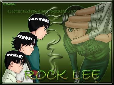 Rock Lee Evolution