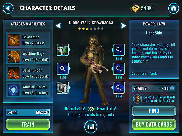 star wars galaxy of heroes trainer