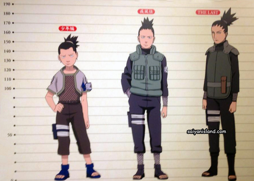 Shikamaru Evolution