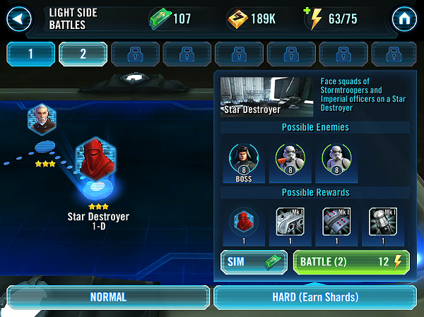 Star Wars Collect Hero Shards