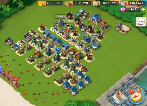 Boom Beach Battle