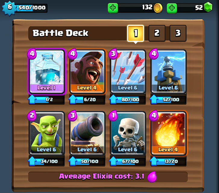 Clash Royale: Hog Rider + Freeze Deck Guide [1600+ Trophies]