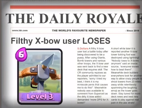 Clash Royale: How to Defeat or Counter the X-bow Deck