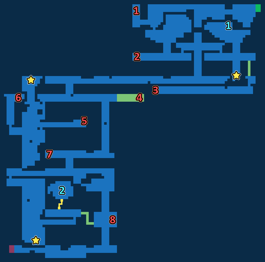 FFBE Grandshelt Catacombs Exploration Map