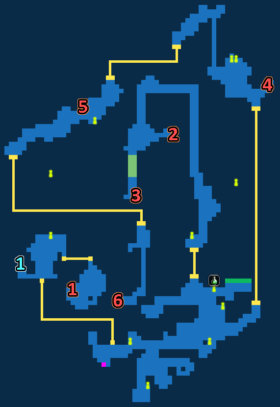 Ordol Port Treasure Map