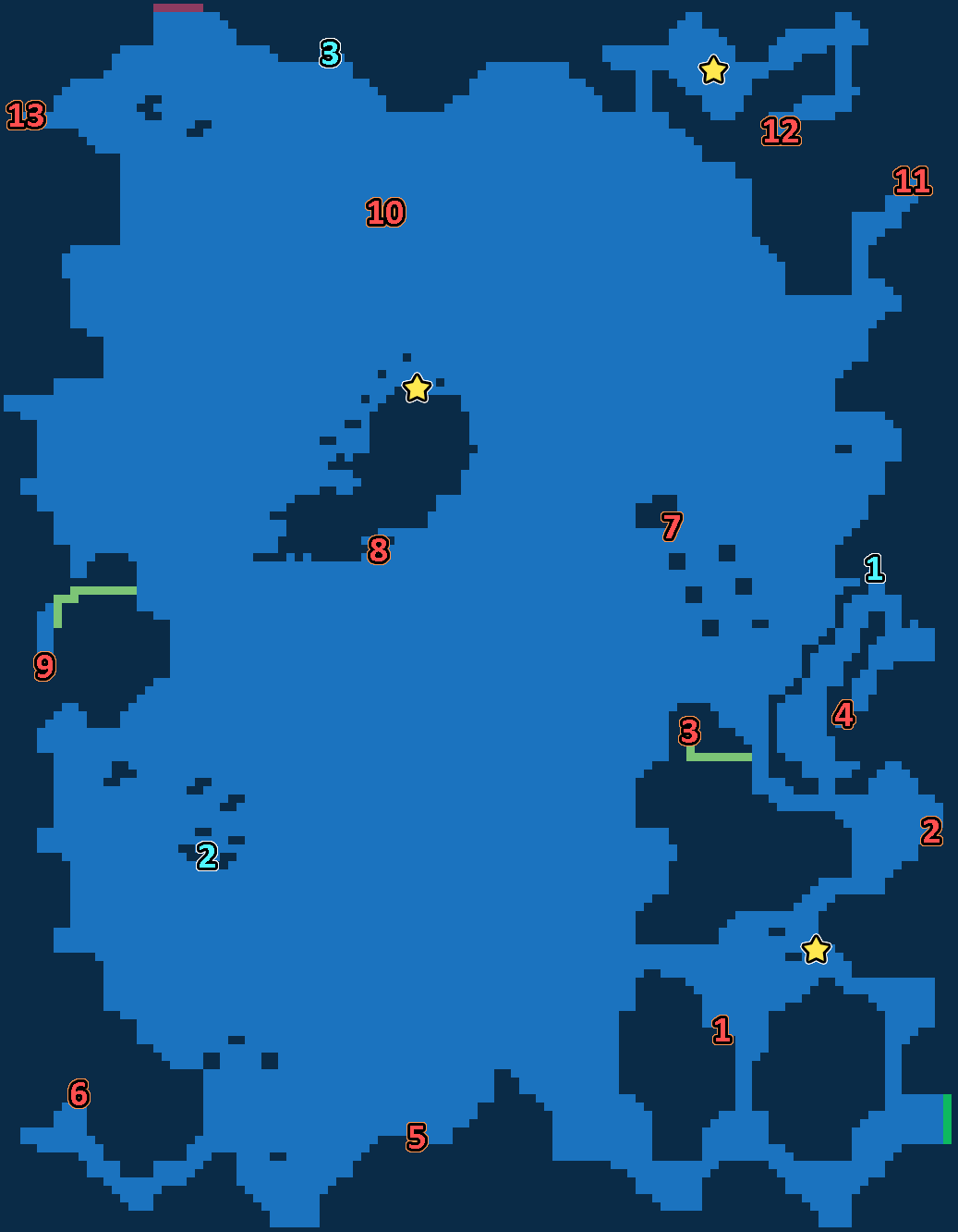 Zadehl Westersand Exploration Map