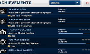 nba live mobile achievements