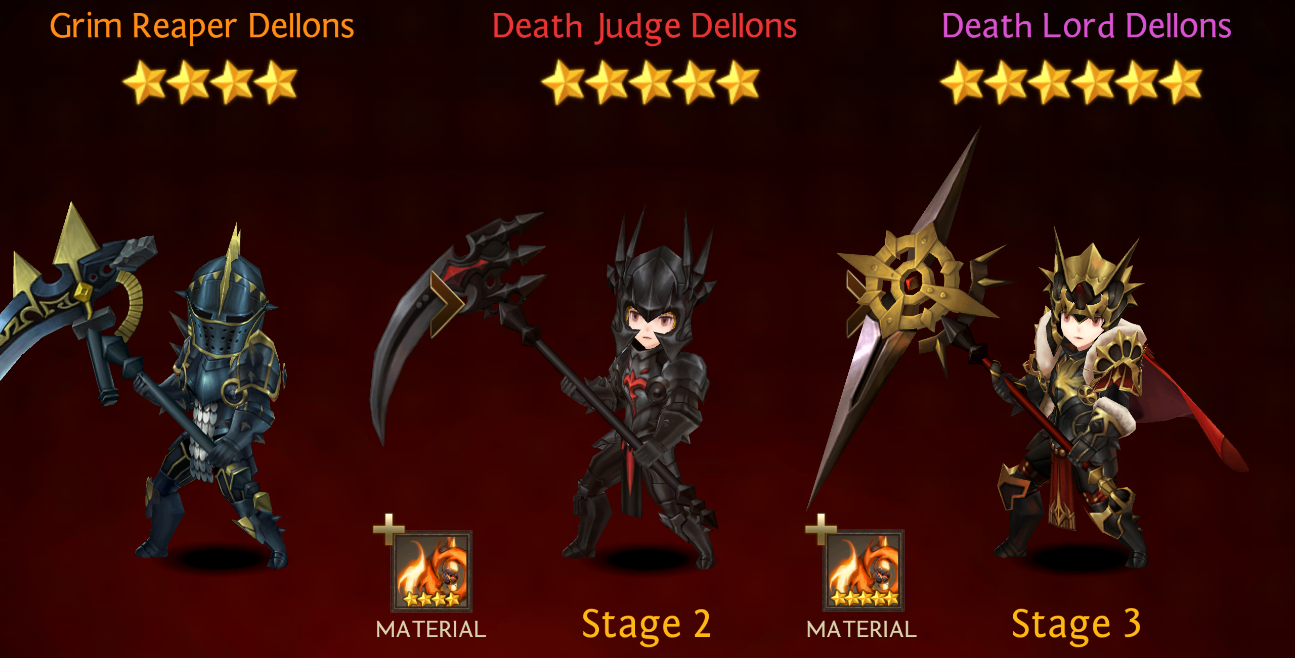 Seven Knights [Grim Reaper, Death Judge, Deadly Monarch] – Dellons (Delonse)
