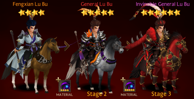 Seven Knights [Fengxian, General, Invincible General] – Lu Bu