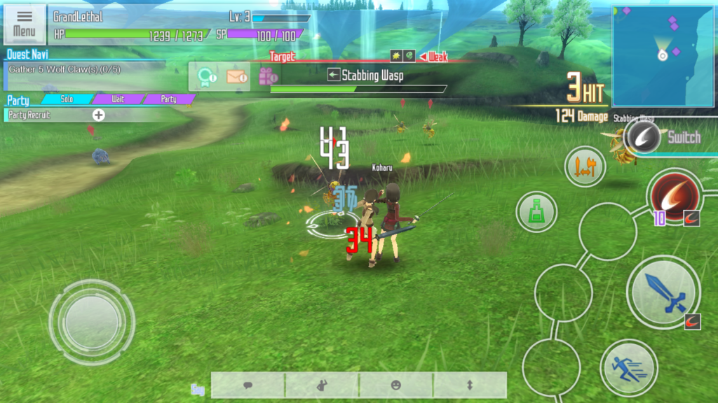 Sword Art Online Integral Factor Bandai Namco Ios Android Opr