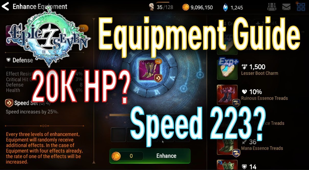 Epic Seven Equipment Guide – Maximize your Gears